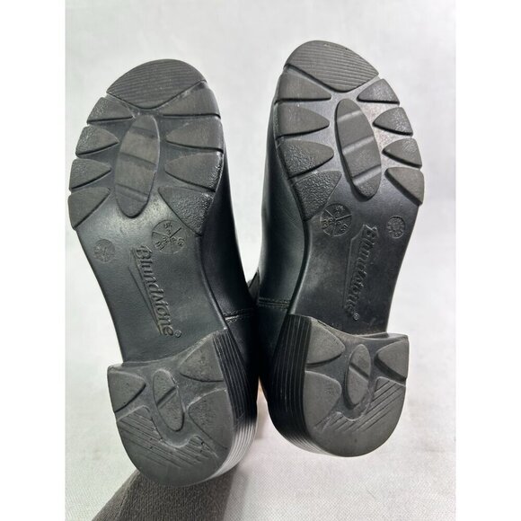 Blundstone Chelsea Heeled Boots Black Leather Womens US 6 Read - Picture 8 of 8